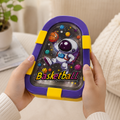 Kids Space Basketball Yellow Lunch Box (YM2485)