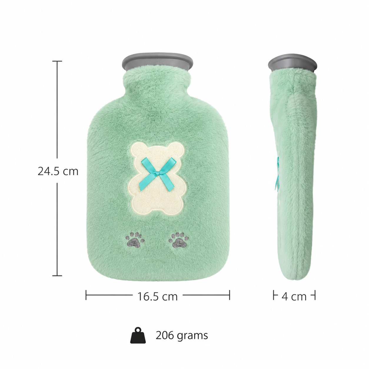 Soft Hot Water Bag - Green (YM905)
