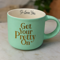 Mint Green Ceramic Coffee Mug (YM2830)