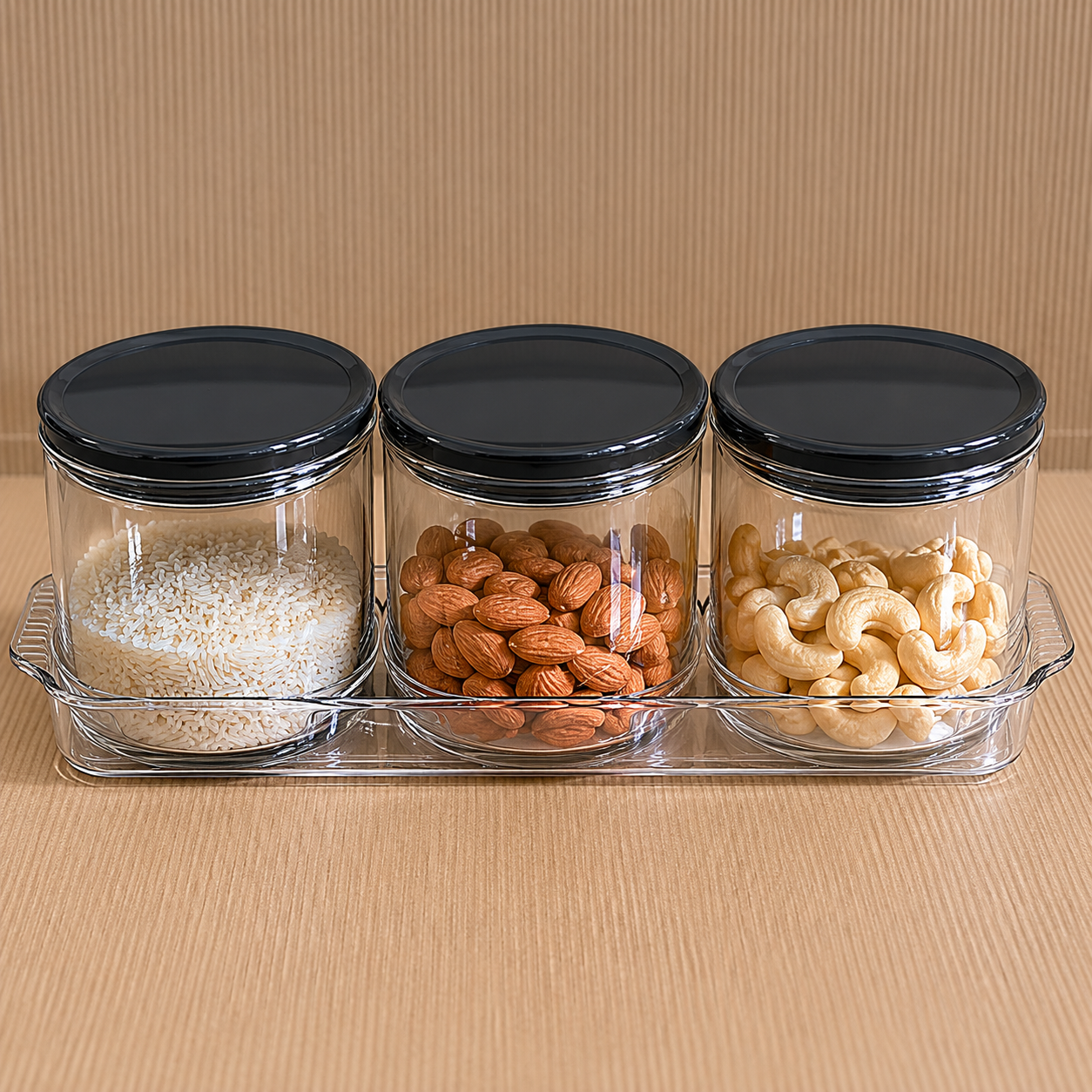 Plastic Storage Container Set of 4 (YM663)