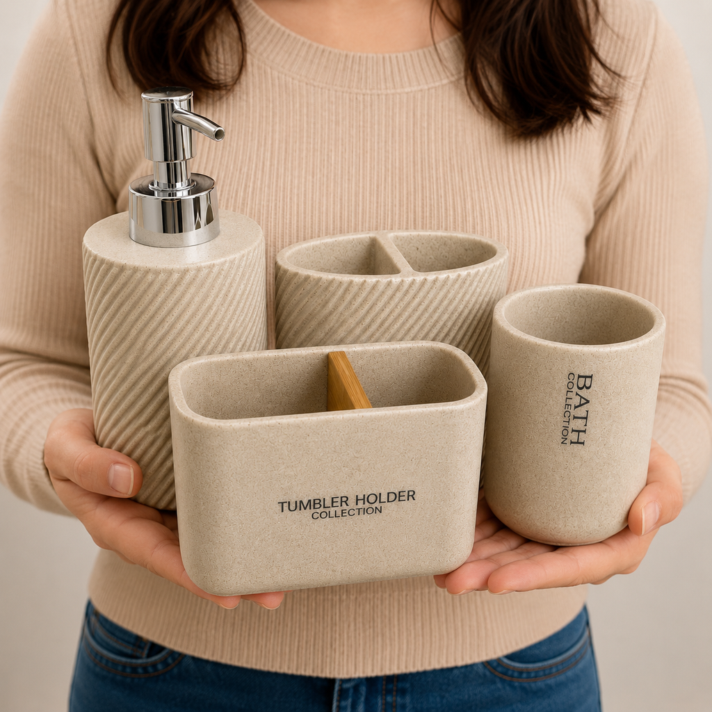 Premium Bathroom Accessories Set (YM008)