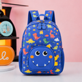 Blue Kids Dinosaur School Backpack (YM1181)