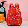 Red Kids Dinosaur School Backpack (YM1181)