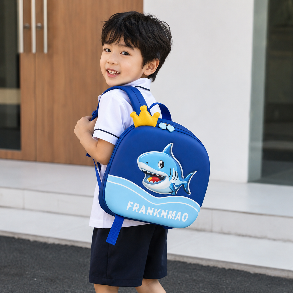 Shark Kids Backpack – Blue (YM1166)