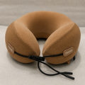Premium Beige U-Shaped Travel Neck Pillow (YM1862)