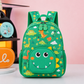Green Kids Dinosaur School Backpack (YM1181)