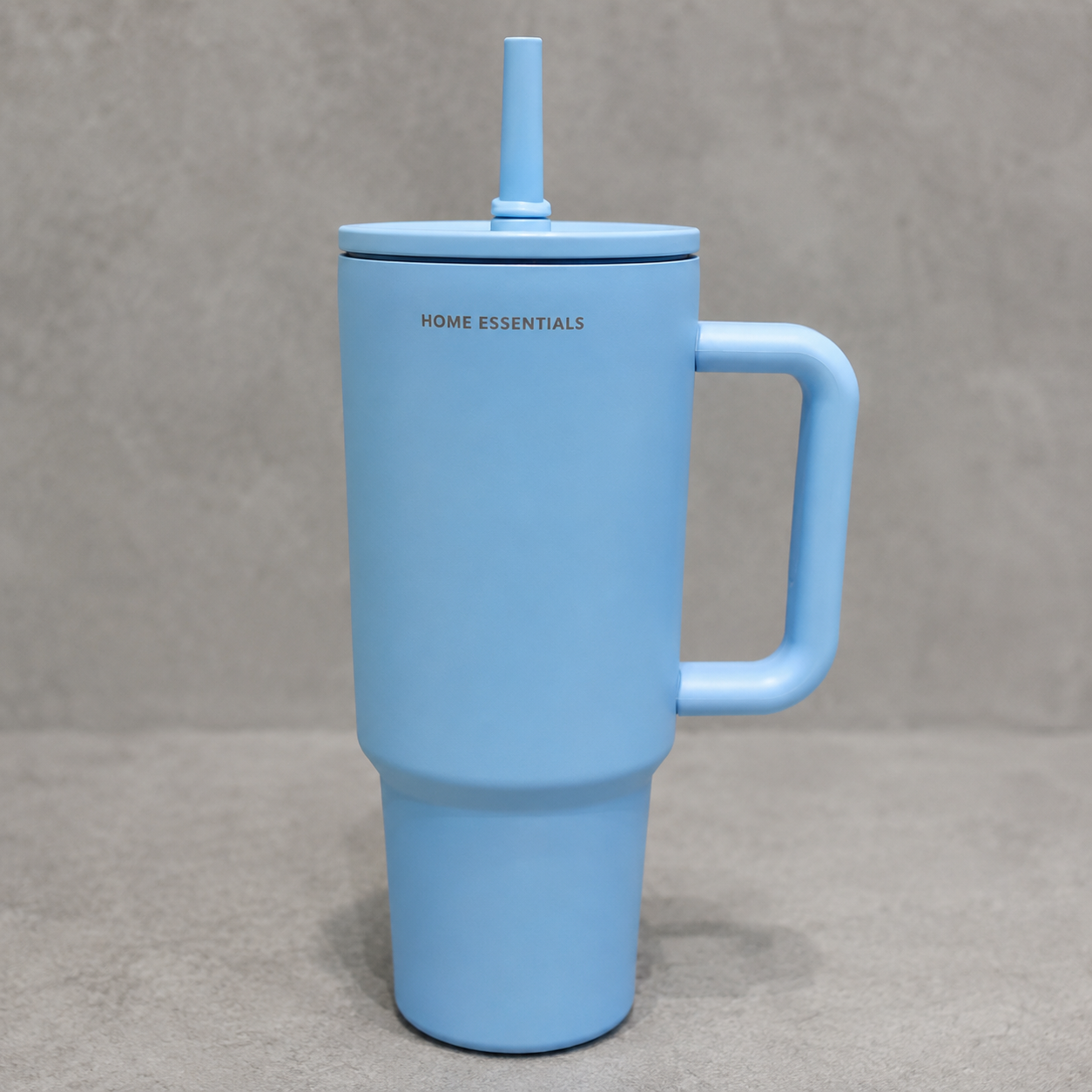 Premium Sky-Blue Insulated Travel Tumbler with Handle (YM040)