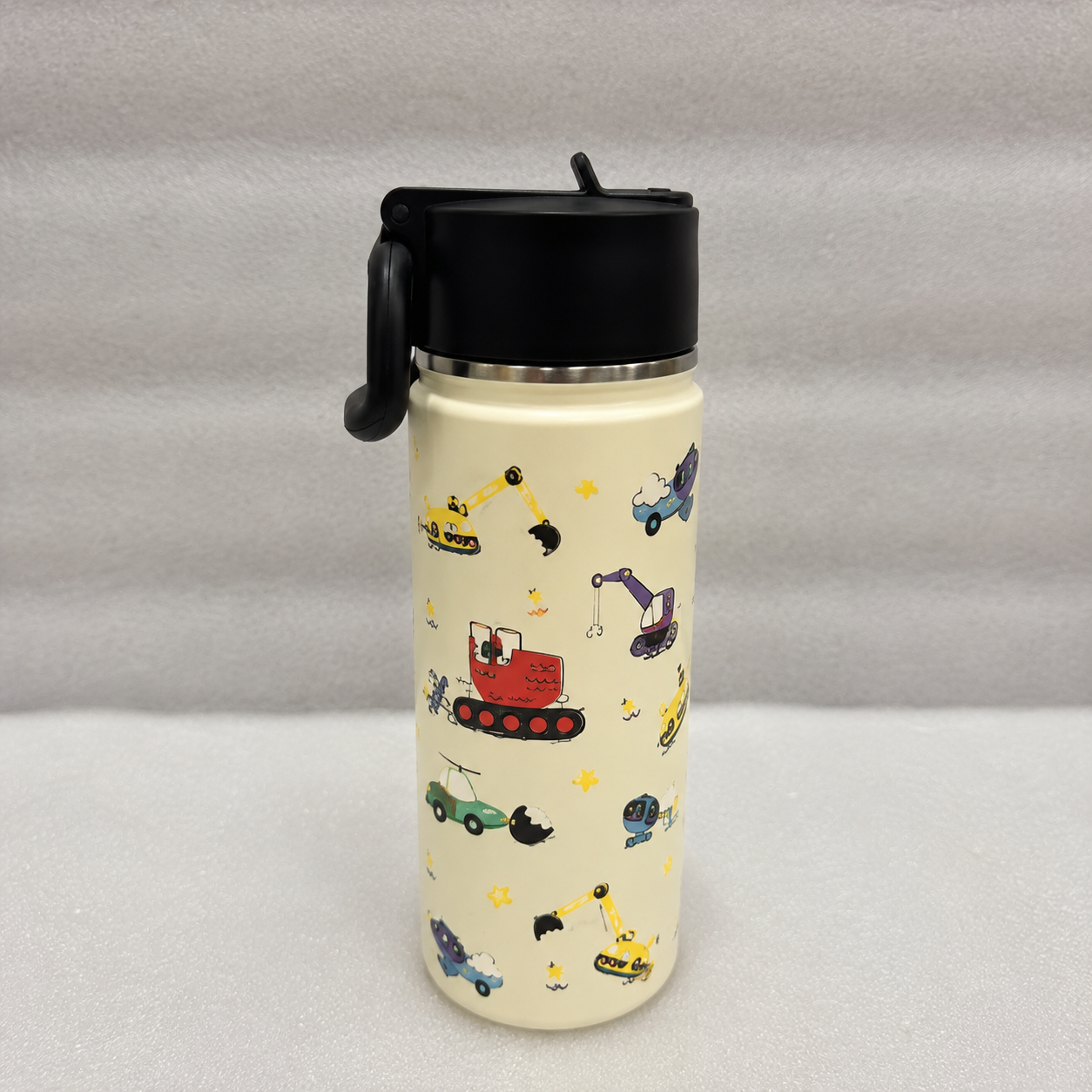 Kids Insulated Water Bottle - Cream (YM034)