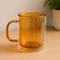 Yellow Glass Coffee Mug (YM1687)