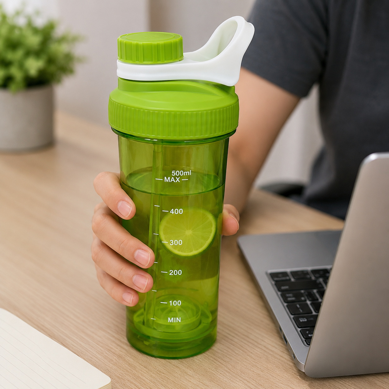 Premium Green Plastic Bottle (YM2149)