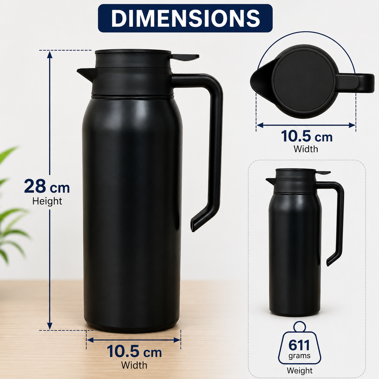 Premium Stainless Steel Vacuum Insulated Bottle (YM2131)