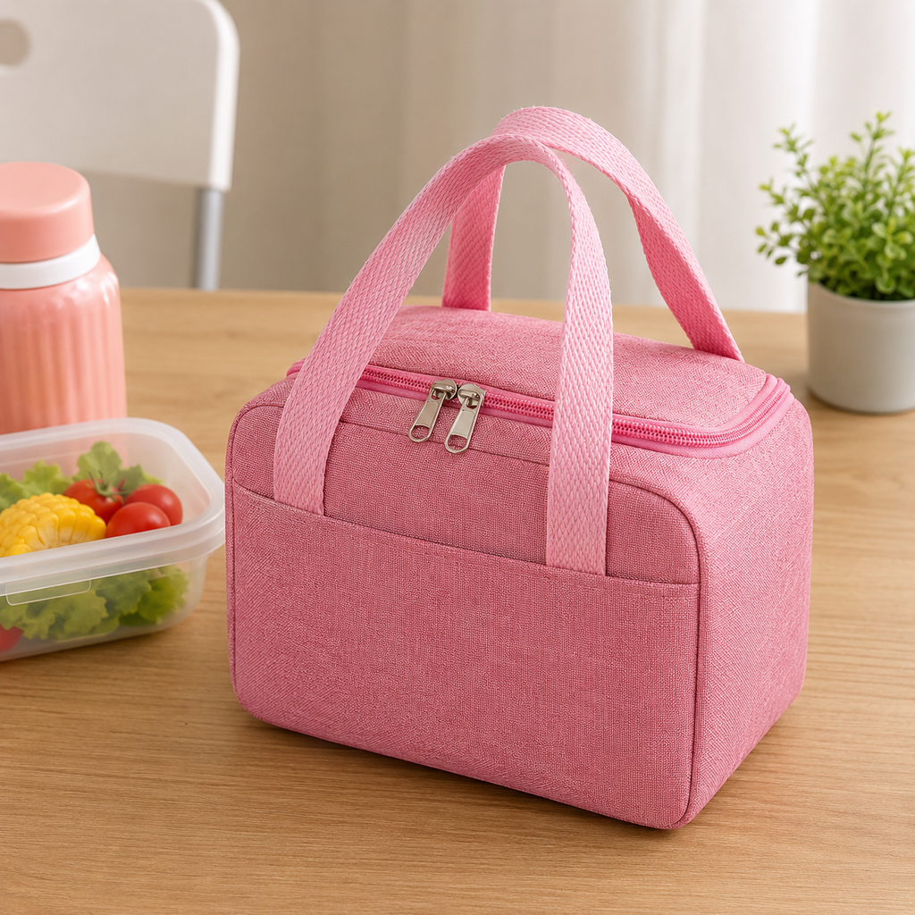 Pink Insulated Lunch Bag (TH19)