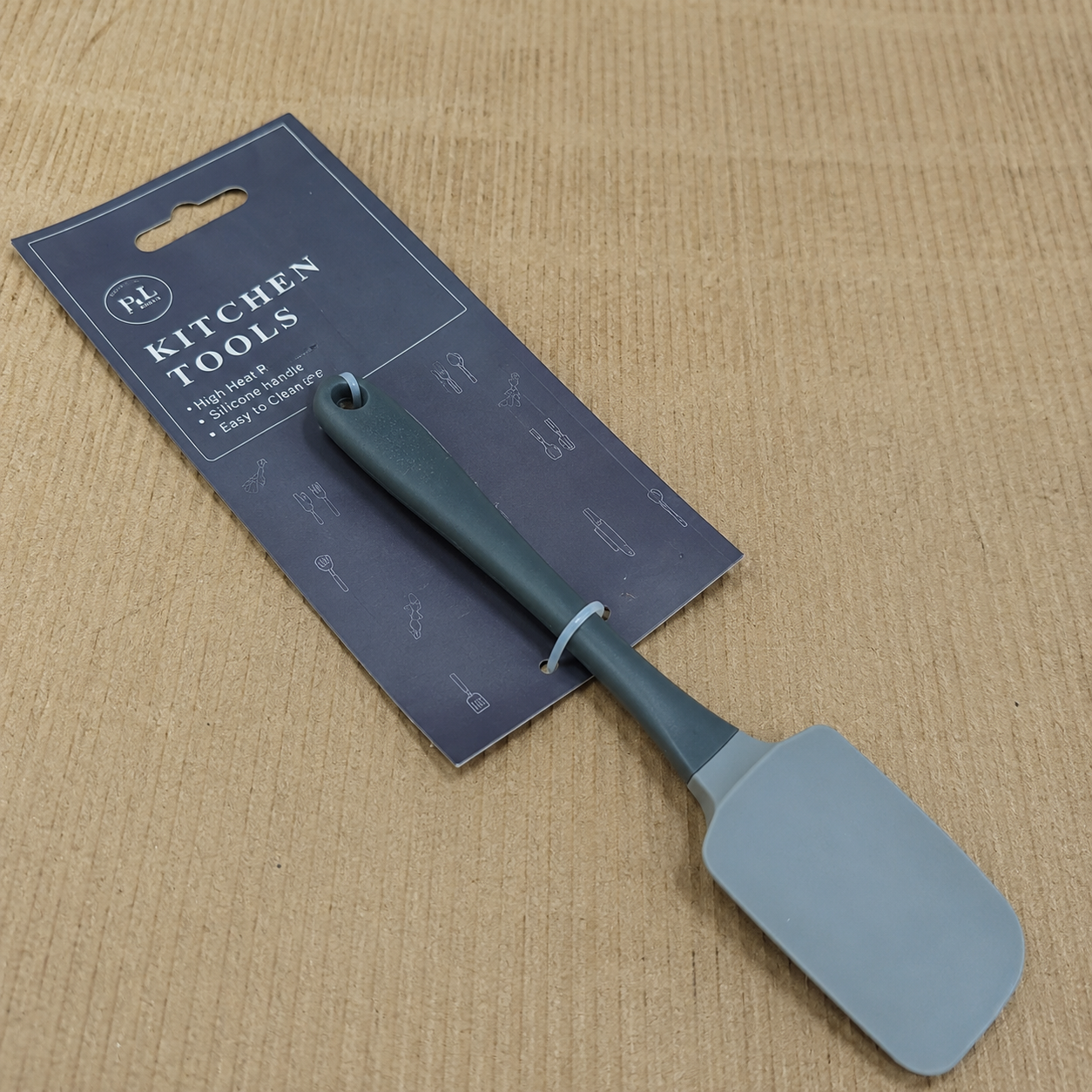 Grey Silicone Kitchen Spatula (YM191)