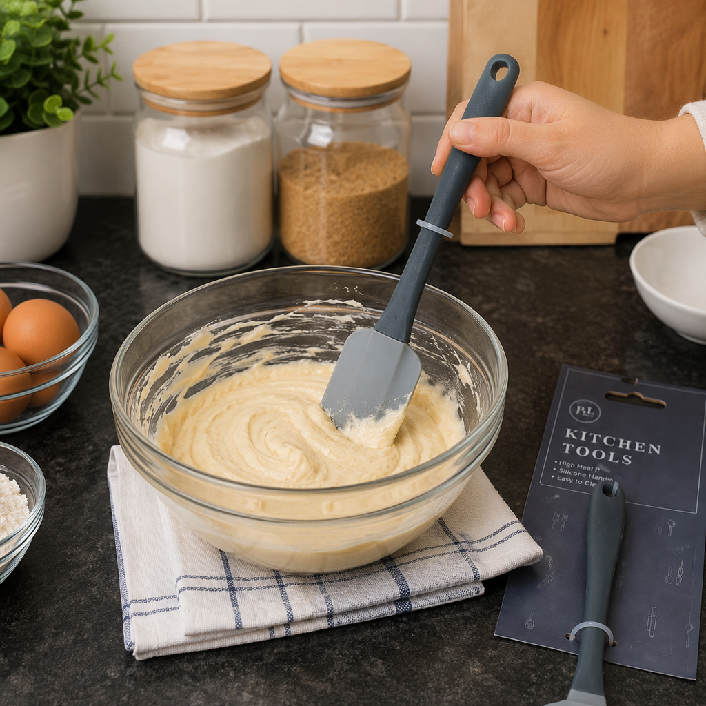 Grey Silicone Kitchen Spatula (YM191)