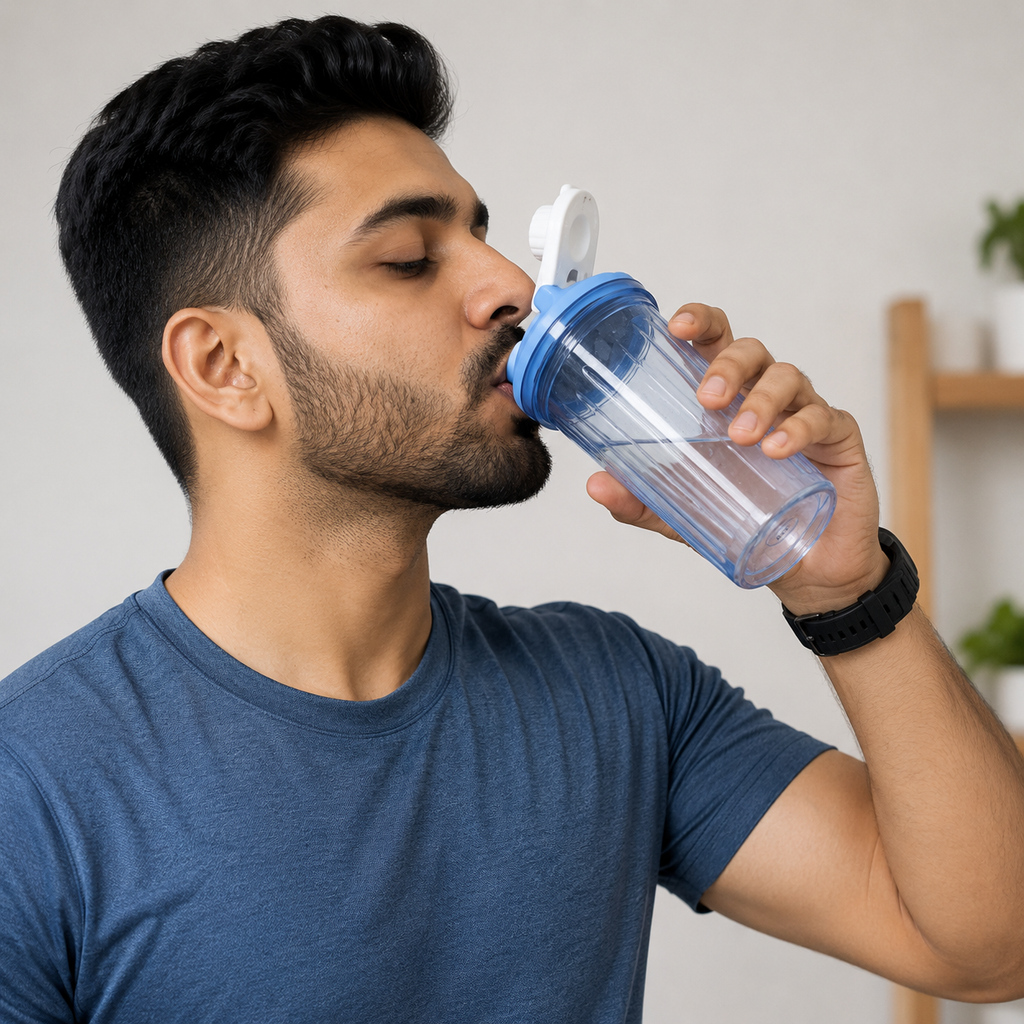 Blue Sports Shaker Bottle (YM2148)