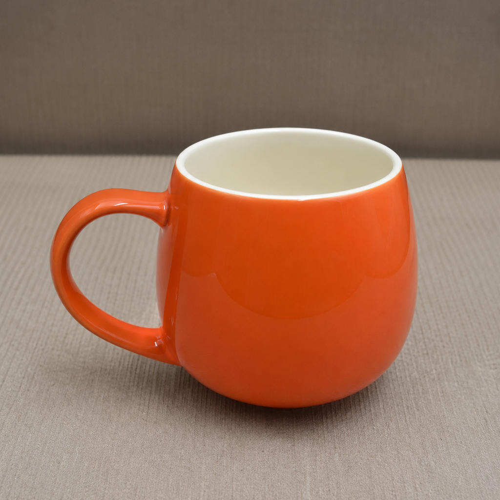 Orange Ceramic Coffee Mug (YM2848)