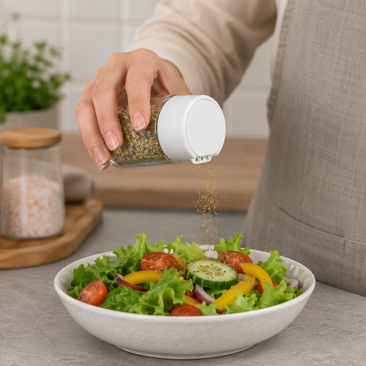 Glass Seasoning Jar (YM2751)