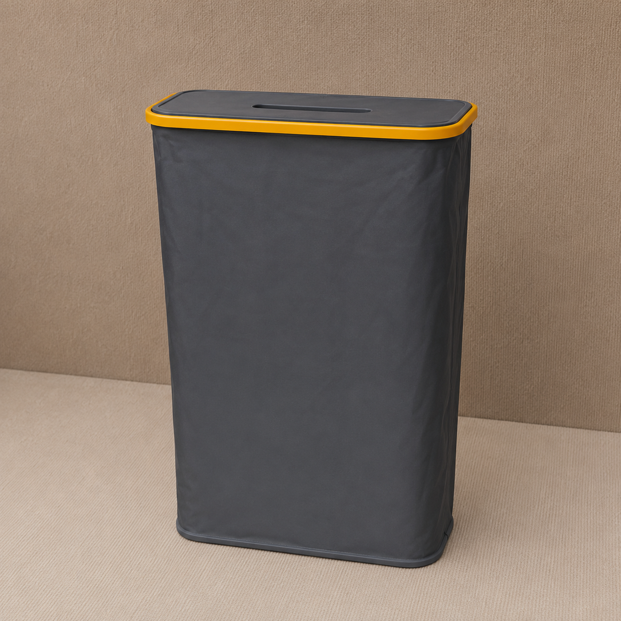 Stylish Grey Laundry Basket for Bedroom (YM1899)
