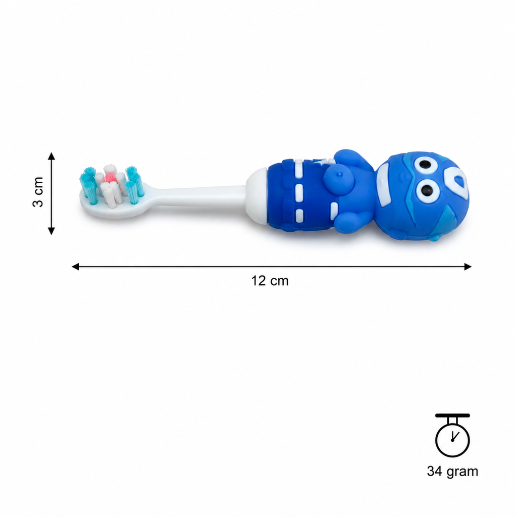 Angry Birds Kids Cartoon Toothbrush - Blue (YM771)