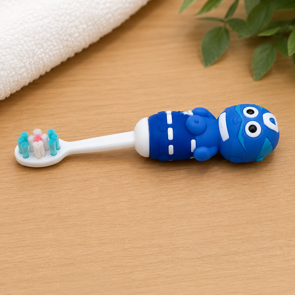 Angry Birds Kids Cartoon Toothbrush - Blue (YM771)