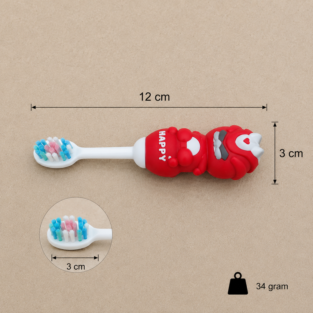 Angry Birds Kids Cartoon Toothbrush - Red (YM771)