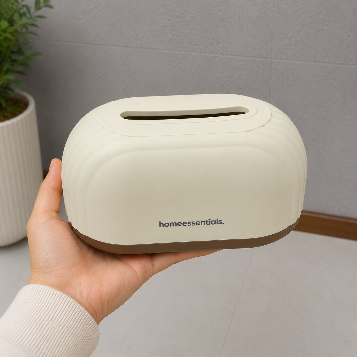 White Tissue Box (YM1328)