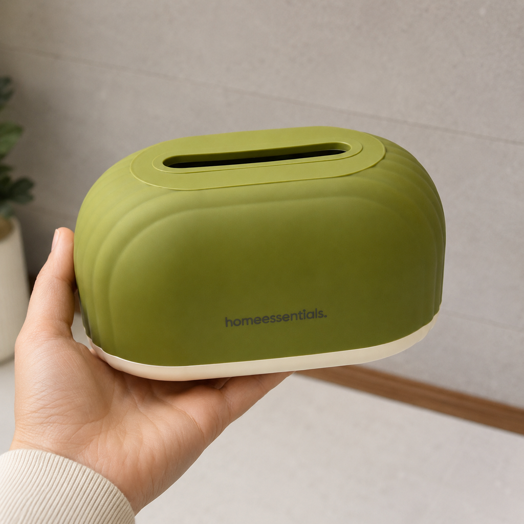 Green Tissue Box (YM1328)