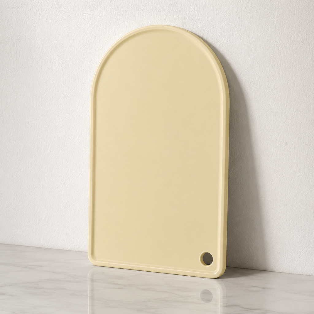 Plastic Chopping Board Yellow (YM1278)