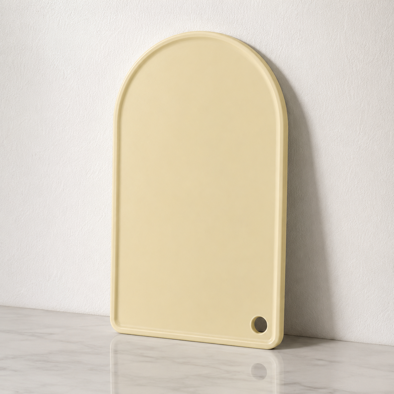 Plastic Chopping Board Yellow (YM1278)