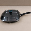 Granite Non-Stick Square Frying Pan with Lid (YM1322)