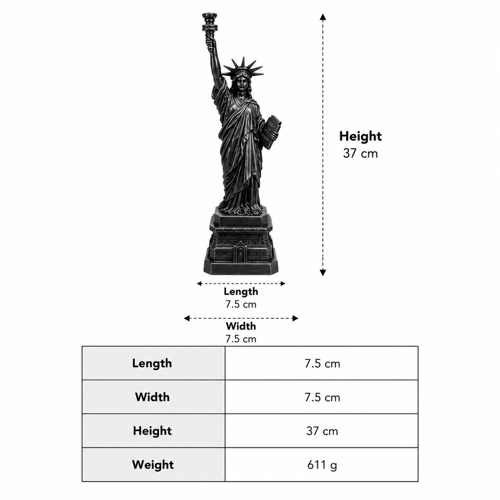 Statue of Liberty Decorative Candle Holder(YM2288)