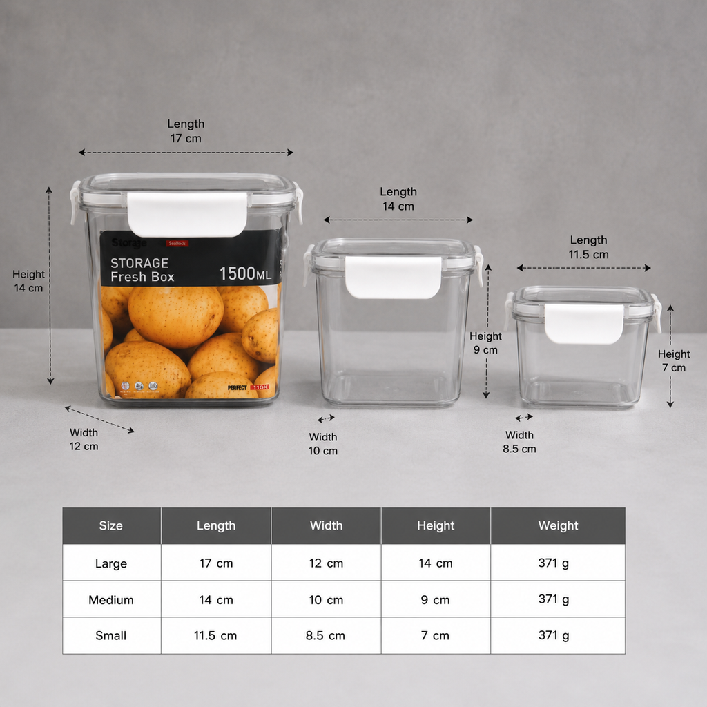 Plastic Food Storage Container Set(YM679)