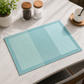 Blue Textured Table Mat Set (YM710)