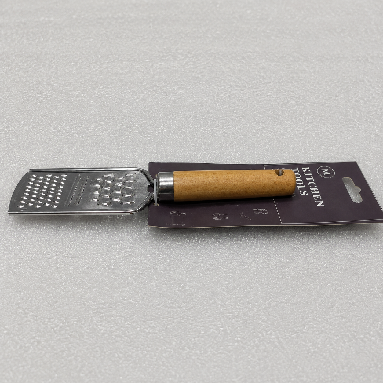 Steel Wooden Handle Kitchen Grater (YM1655)