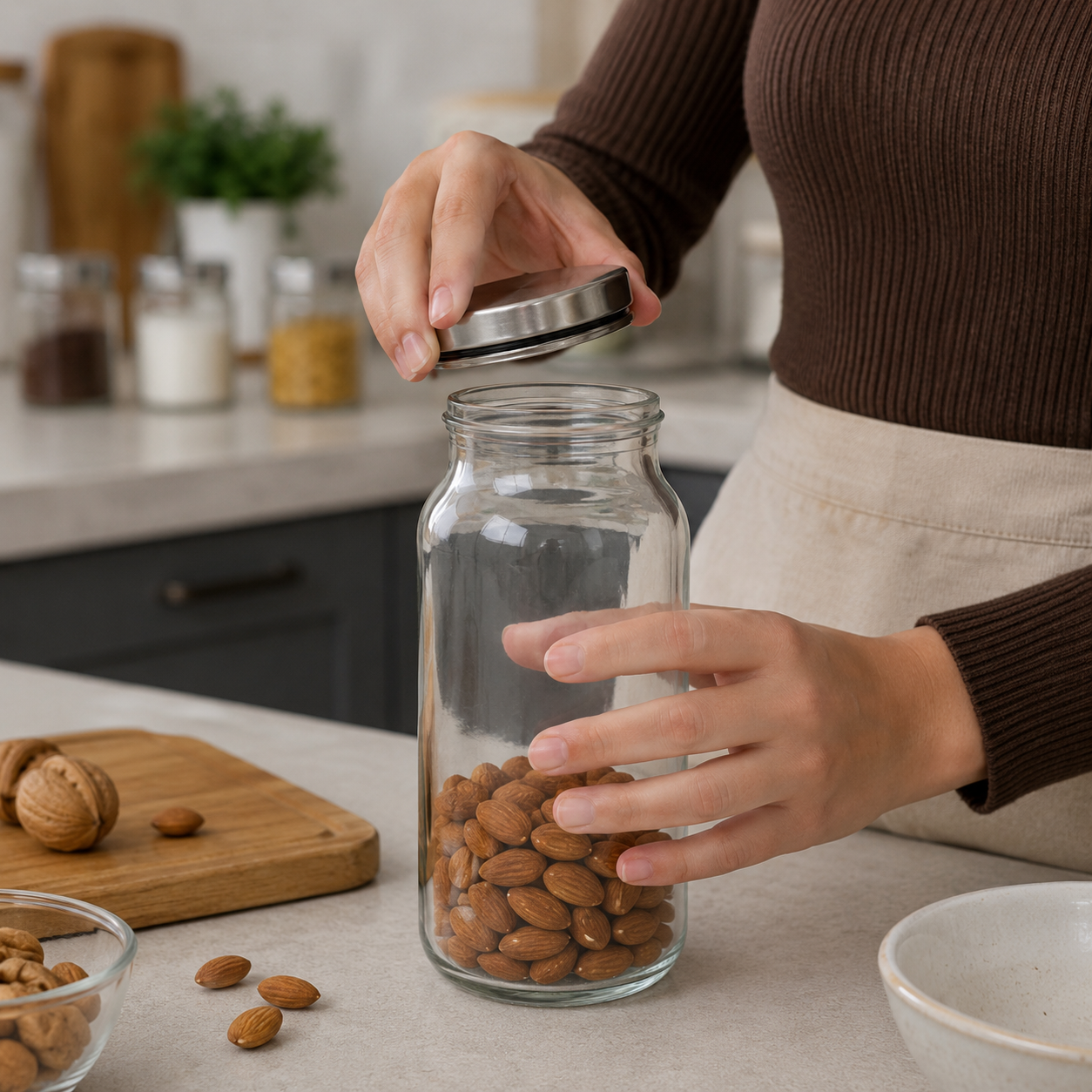 Premium Glass Food Storage Container (YM2020)