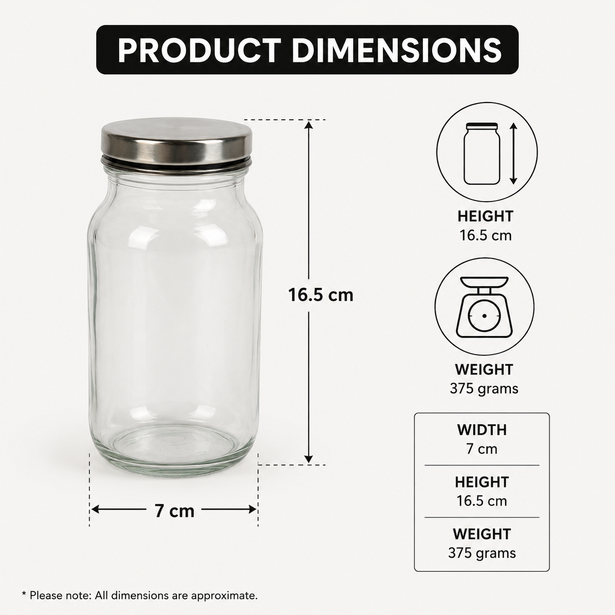 Premium Glass Food Storage Container (YM2020)