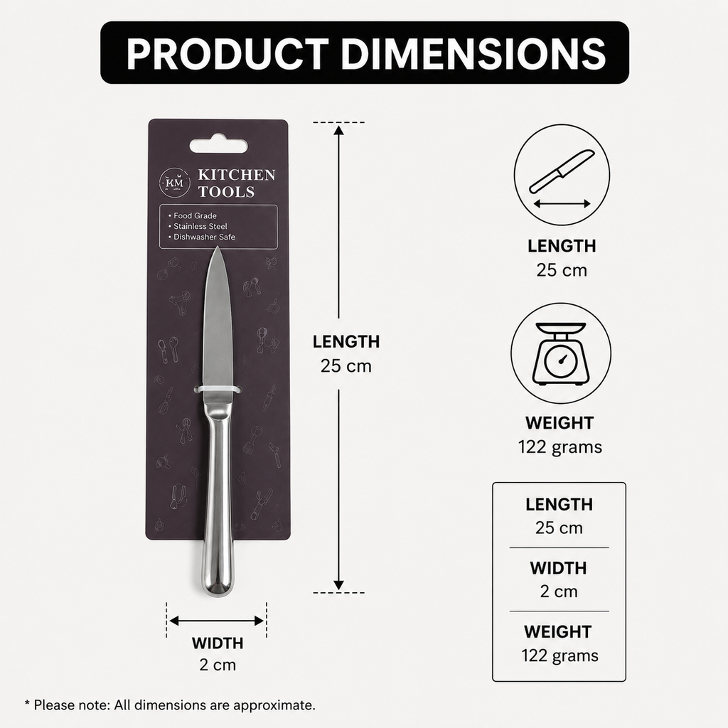 Premium Stainless Steel Kitchen Knife (YM204)