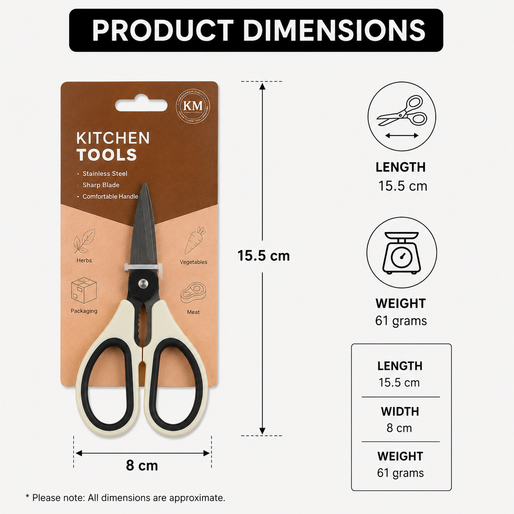 Multi-Purpose Kitchen Scissors (YM2051)