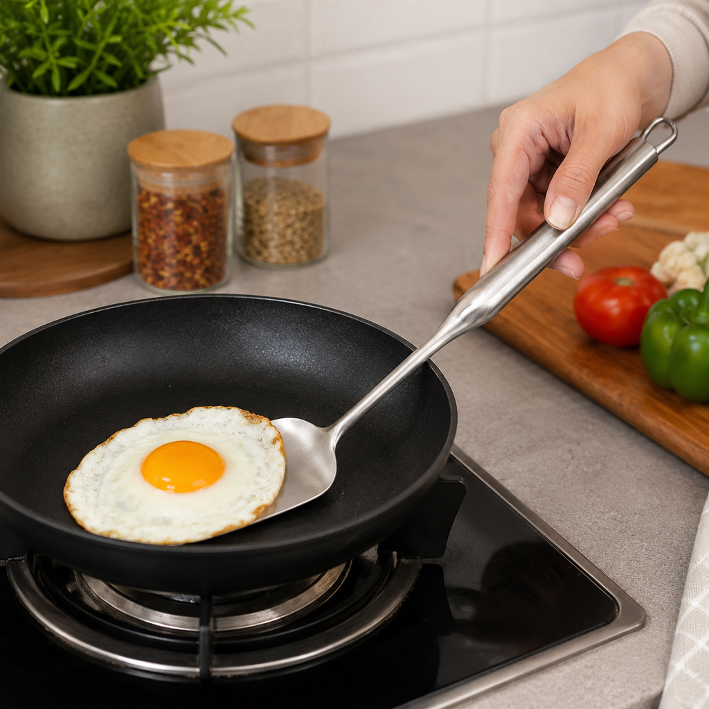 Premium Stainless Steel Kitchen Spatula (YM214)