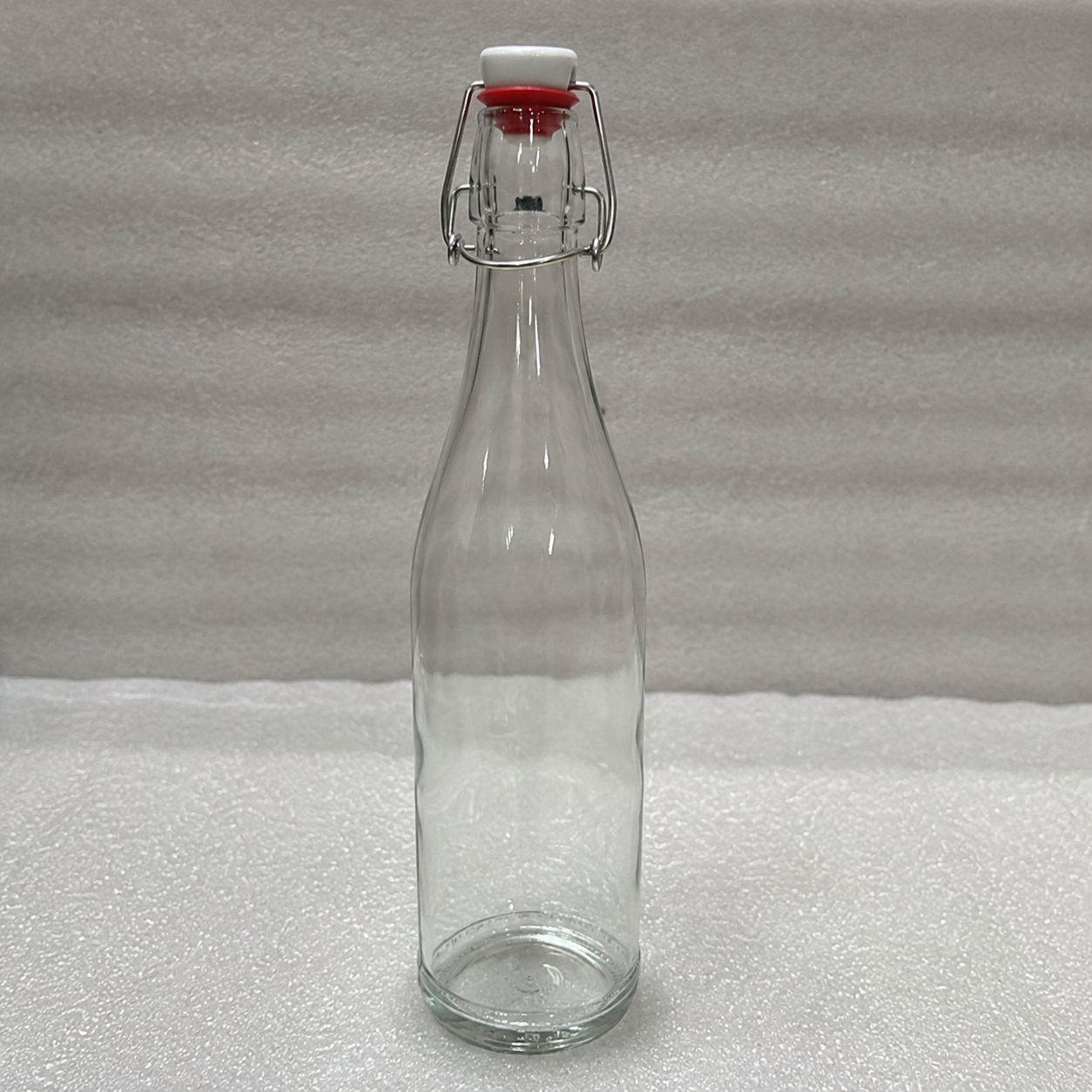 Premium Glass Water Bottle with Swing Cap (YM2014)