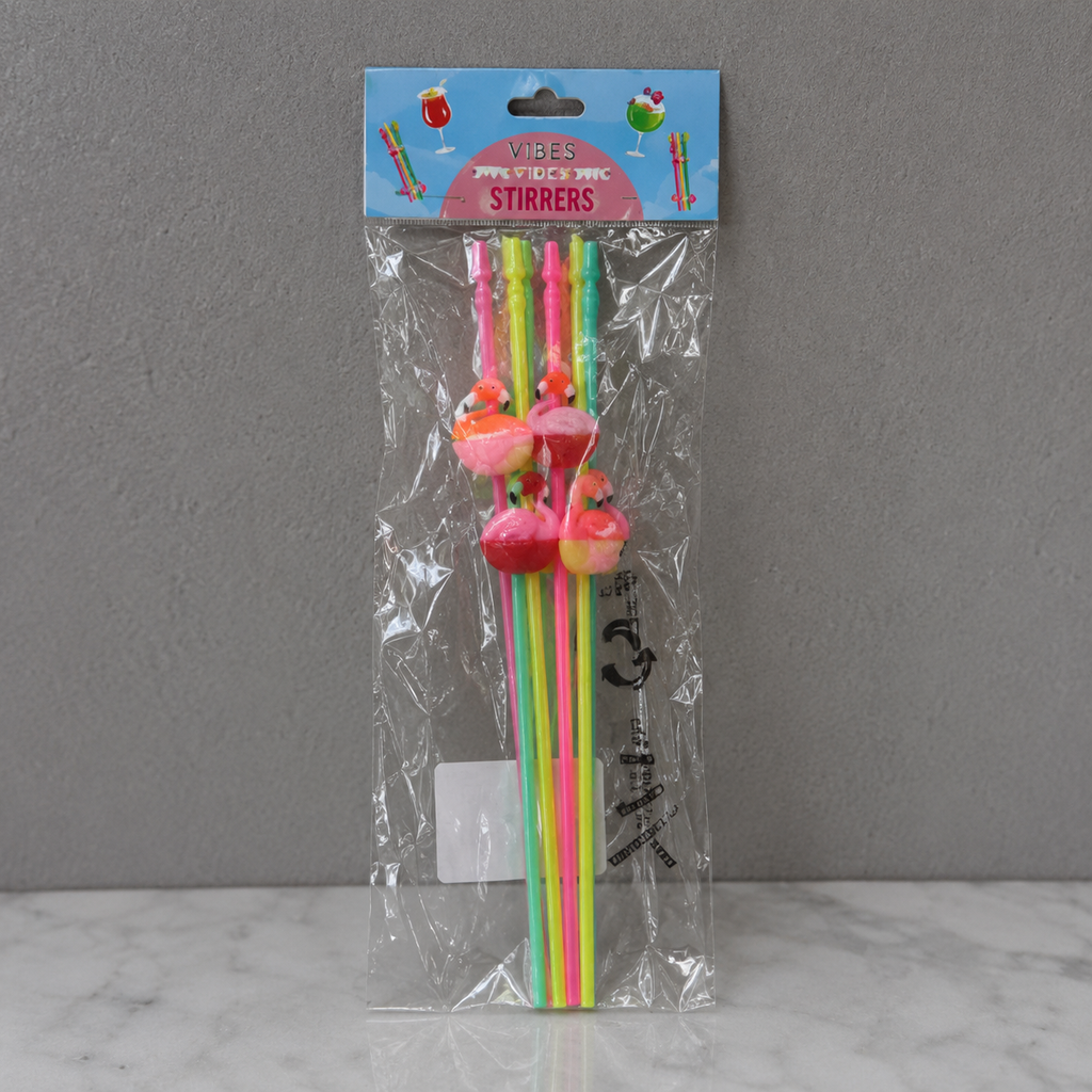 Plastic Drinking Straw Set (YM889)