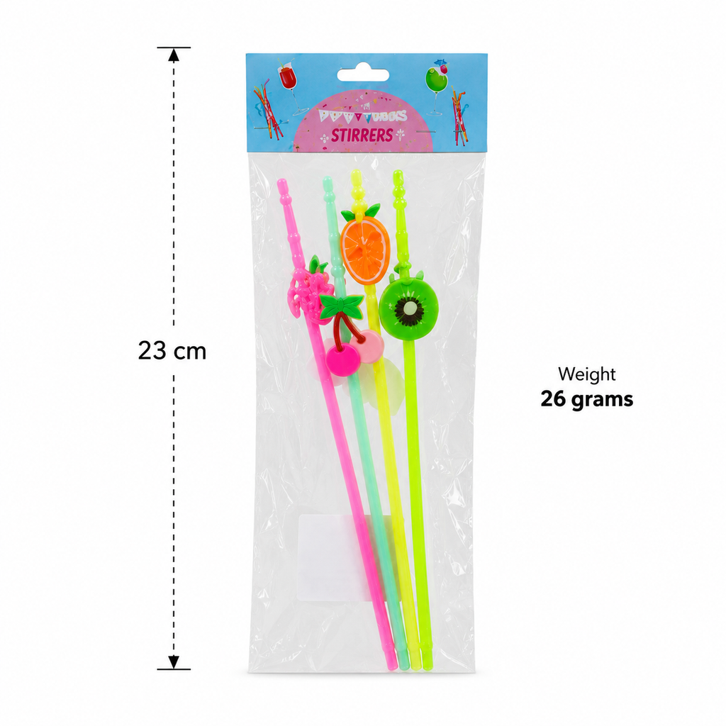 Plastic Drinking Straw Set (YM888)
