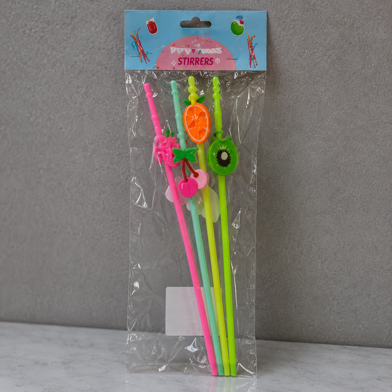 Plastic Drinking Straw Set (YM888)