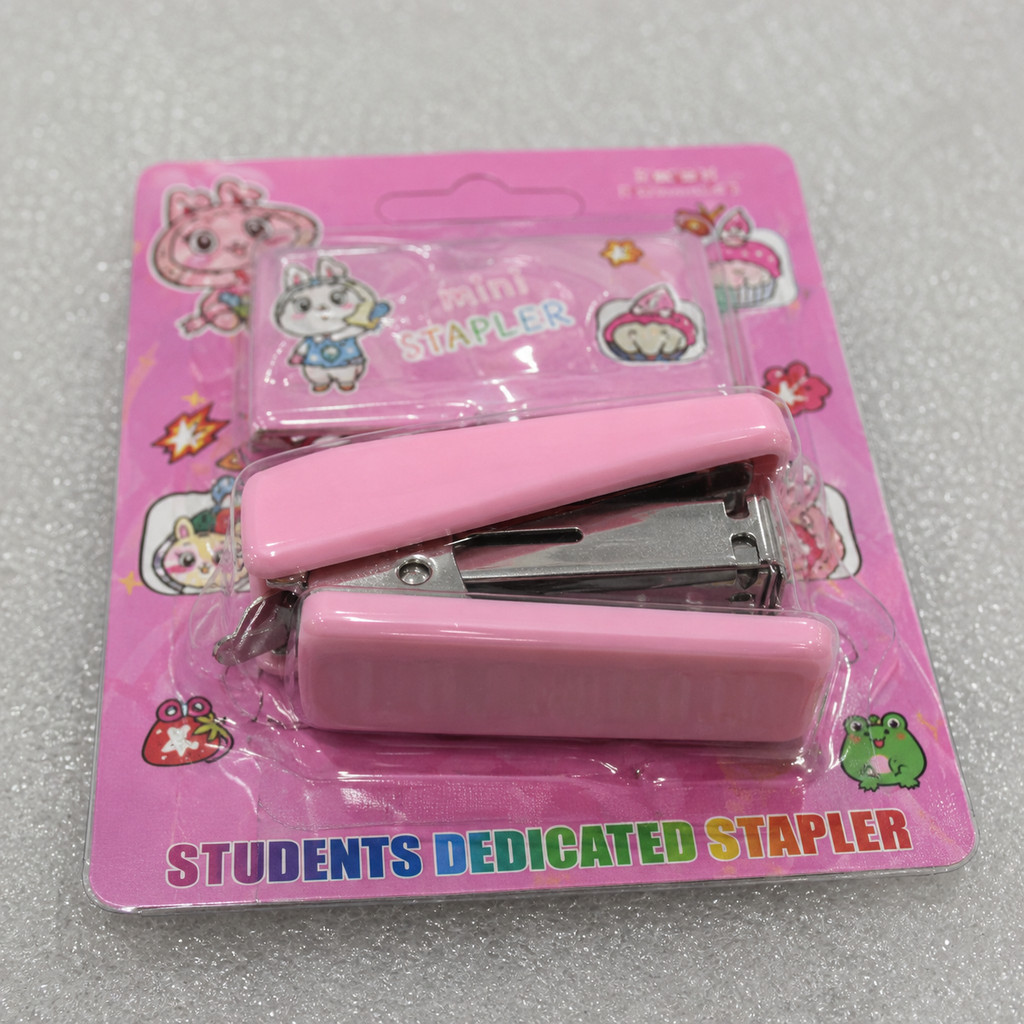Pink Mini Stapler (YM876)