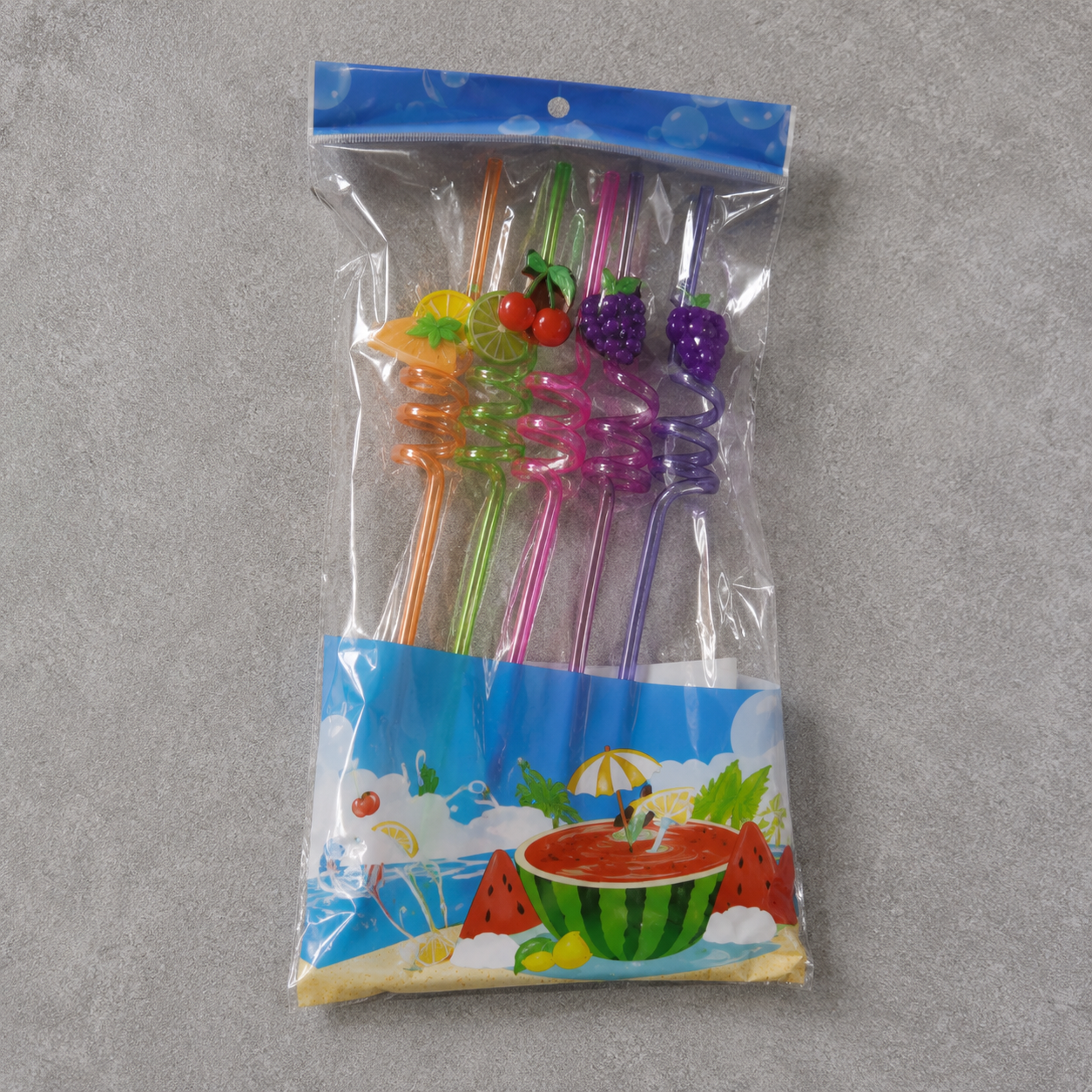 Plastic Drinking Straw Set (YM895)