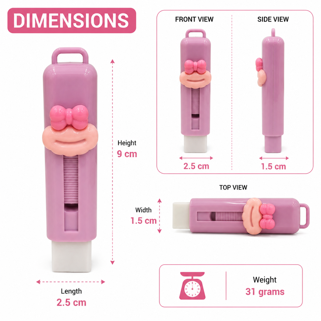 Cute Bow Eraser (YM866)