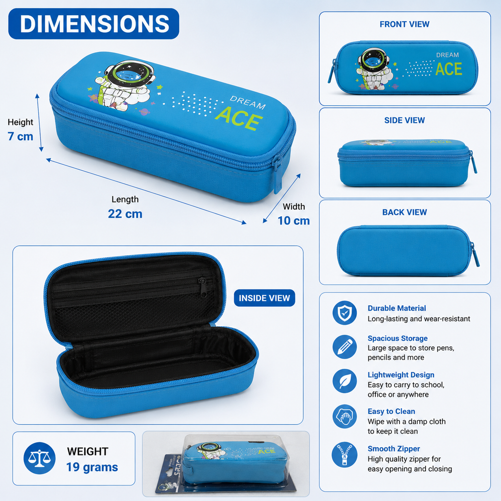 Space Theme Pencil Box (YM821A)