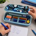 Blue Racing Car Pencil Box (YM824)