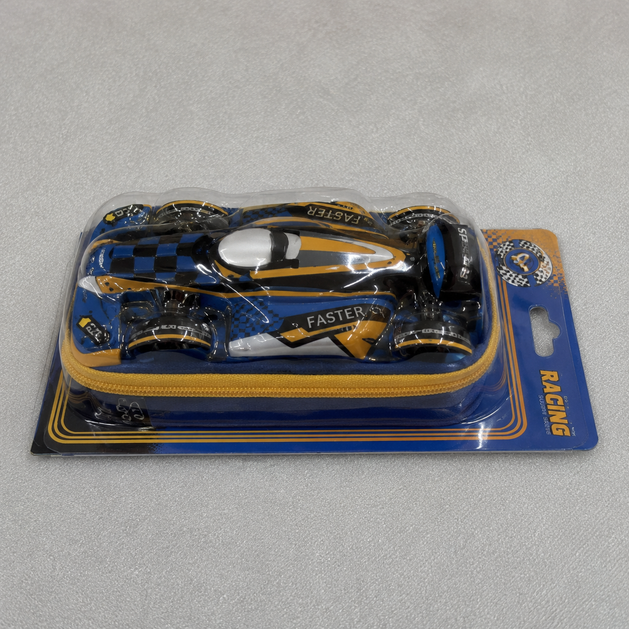 Yellow Racing Car Pencil Box (YM824)