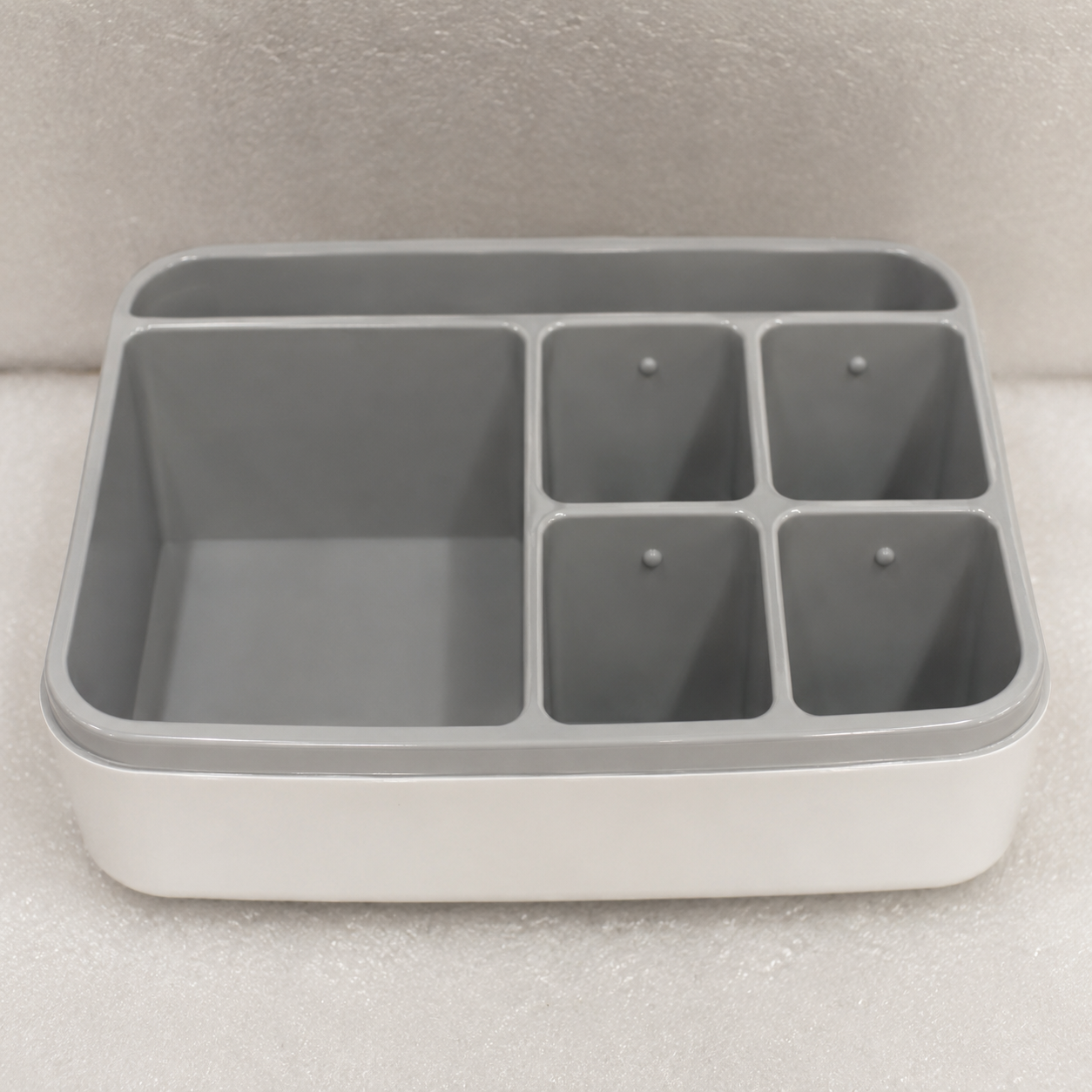 Grey Multi-Compartment Table Organizer (YM802)